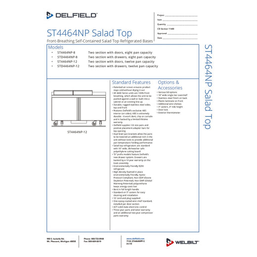 Spec Sheet