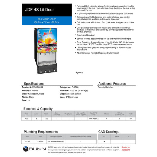 Spec Sheet