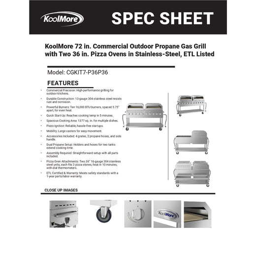 Spec Sheet