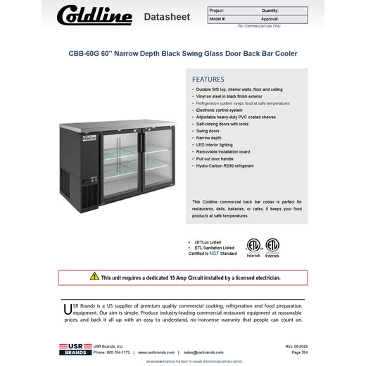 Spec Sheet