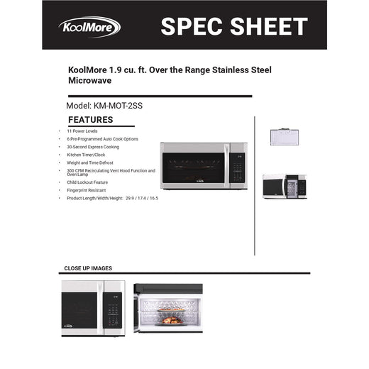 Spec Sheet
