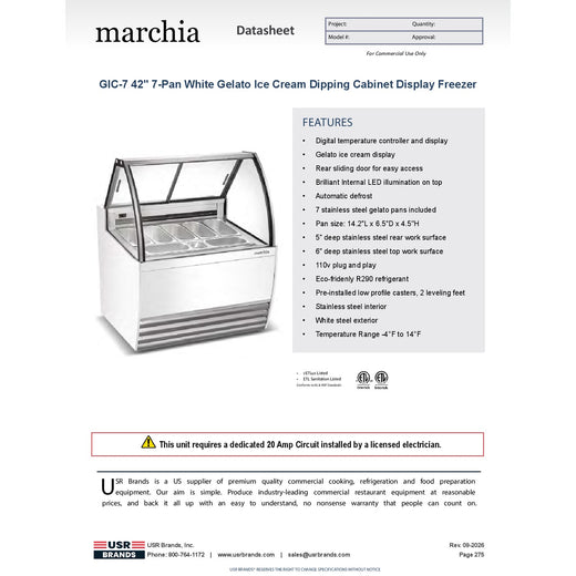Spec Sheet