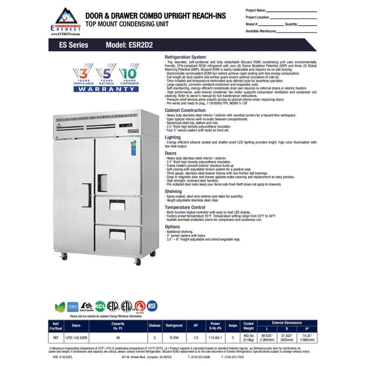 Spec Sheet