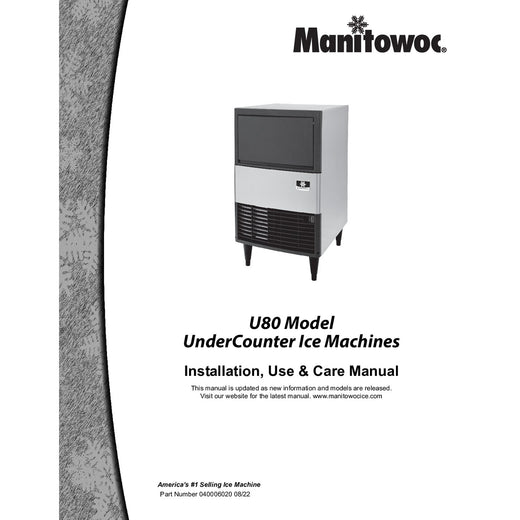 Manitowoc U80 Manual