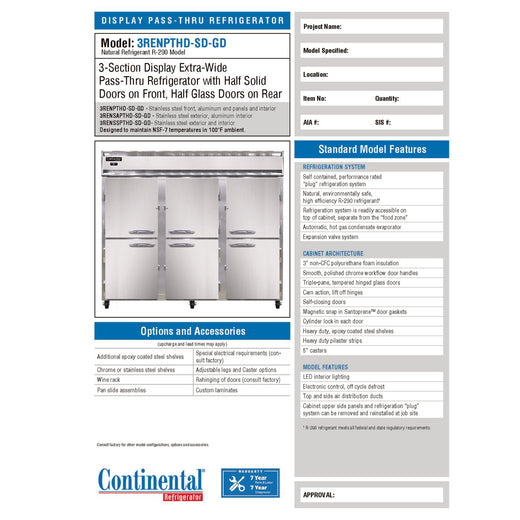 Spec Sheet