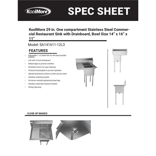 Spec Sheet