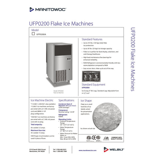Spec Sheet