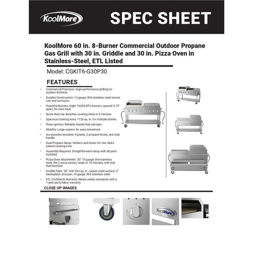 Spec Sheet