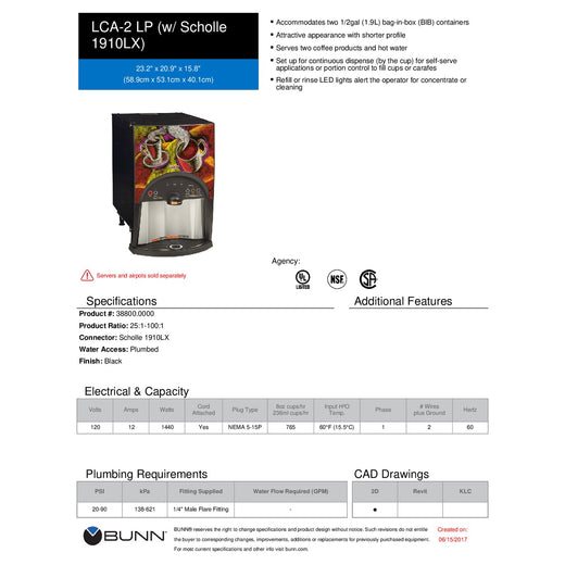 Spec Sheet
