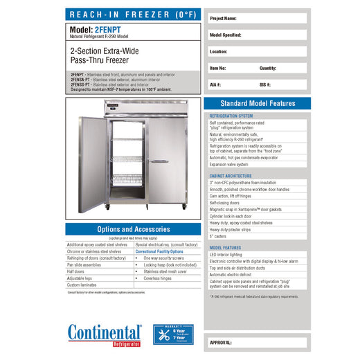 Spec Sheet
