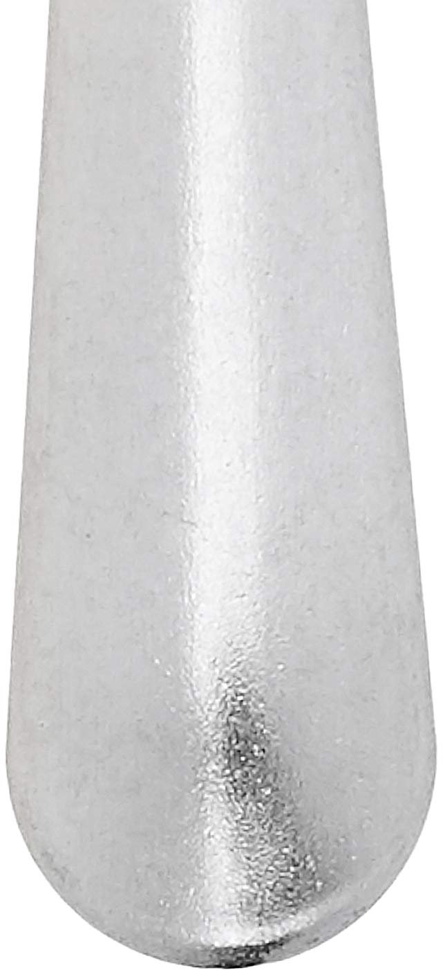 Winco 0002-03 7" Windsor Flatware 18/0 Stainless Steel Dinner Spoon, Vibro Finish - 1 Dozen