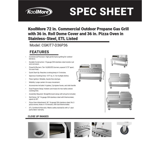 Spec Sheet