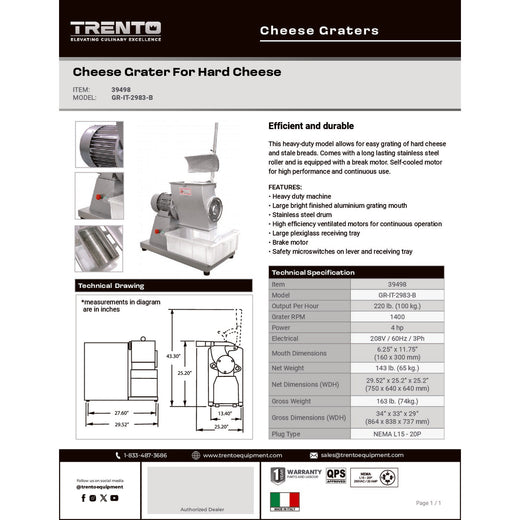 Spec Sheet