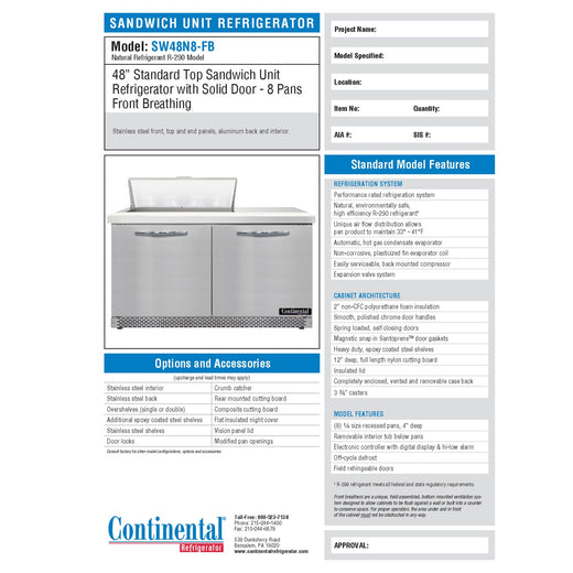 Spec Sheet