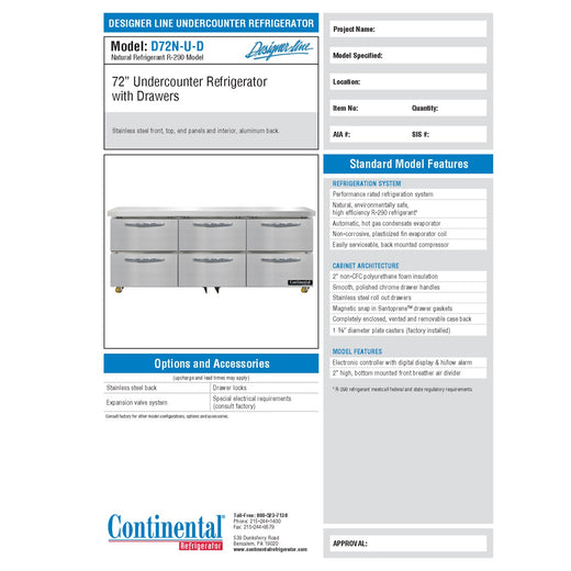 Spec Sheet