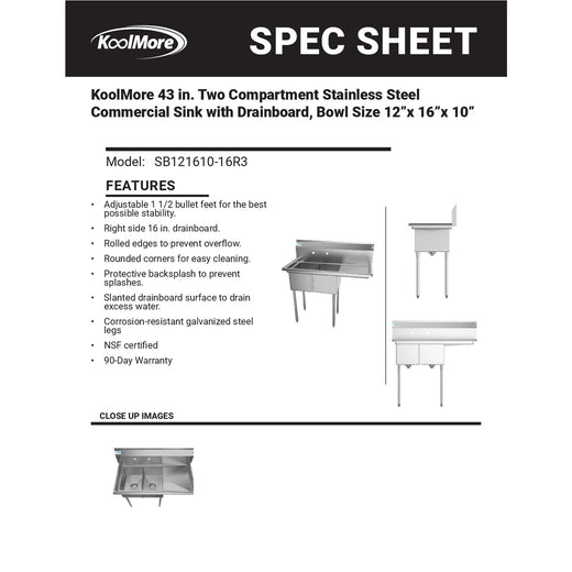 Spec Sheet