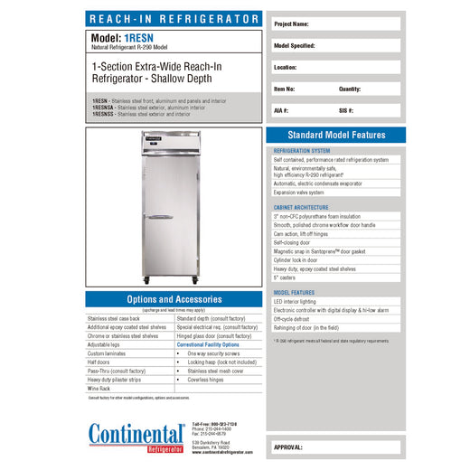 Spec Sheet