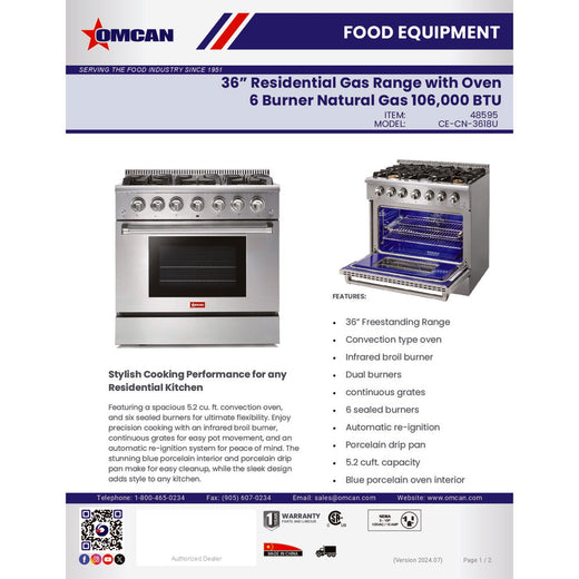 Spec Sheet