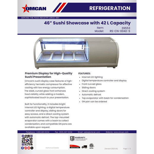 Spec Sheet
