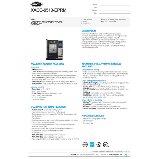 Spec Sheet