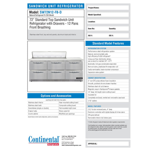 Spec Sheet