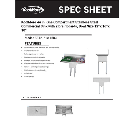 Spec Sheet