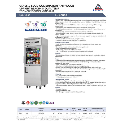 Spec Sheet