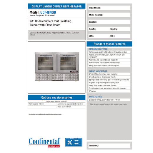 Spec Sheet