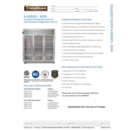 Spec Sheet