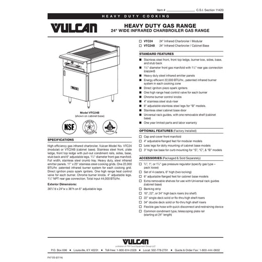 Spec Sheet