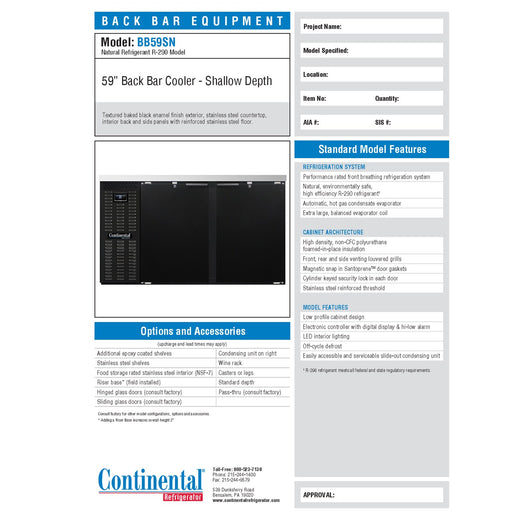 Spec Sheet