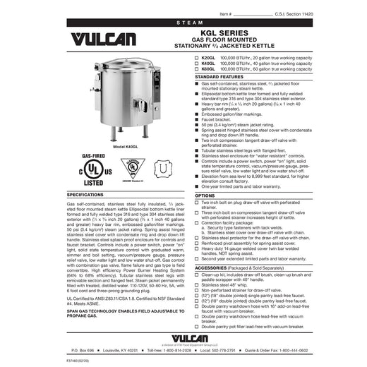 Spec Sheet