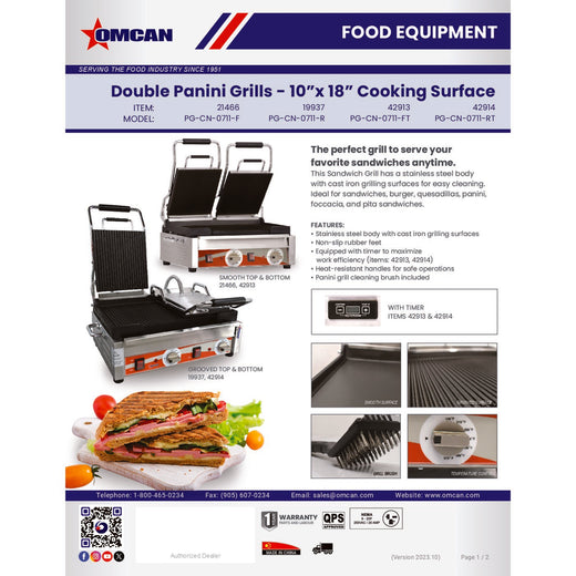 Spec Sheet