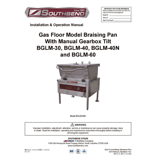 Installation & Operation Manual
