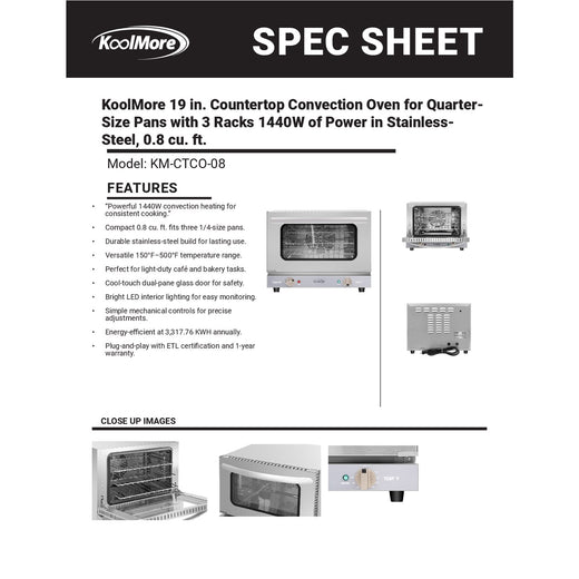 Spec Sheet