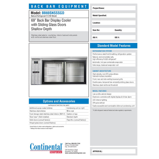Spec Sheet