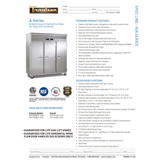 Spec Sheet
