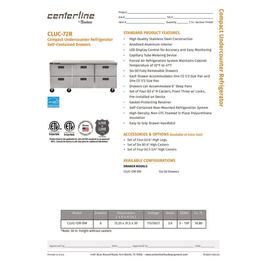 Spec Sheet