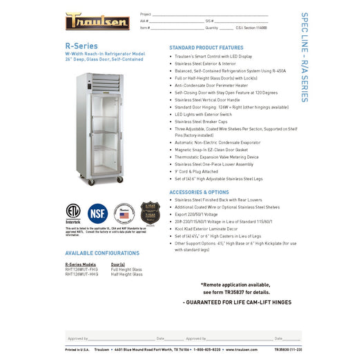 Spec Sheet
