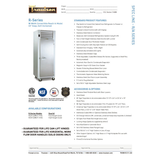 Spec Sheet