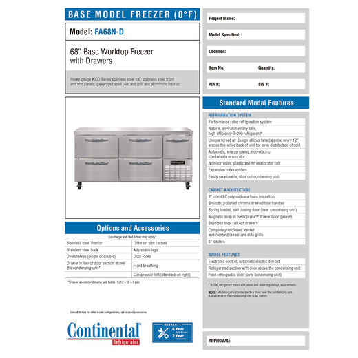 Spec Sheet