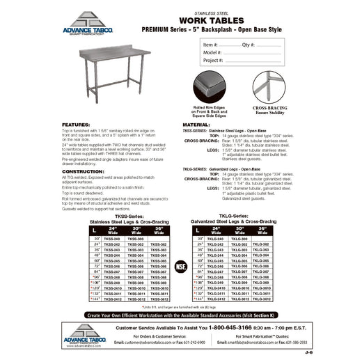 Spec Sheet