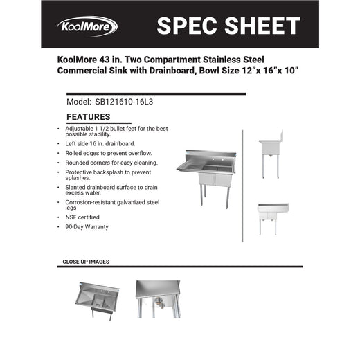Spec Sheet
