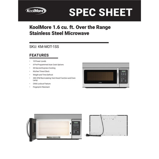 Spec Sheet