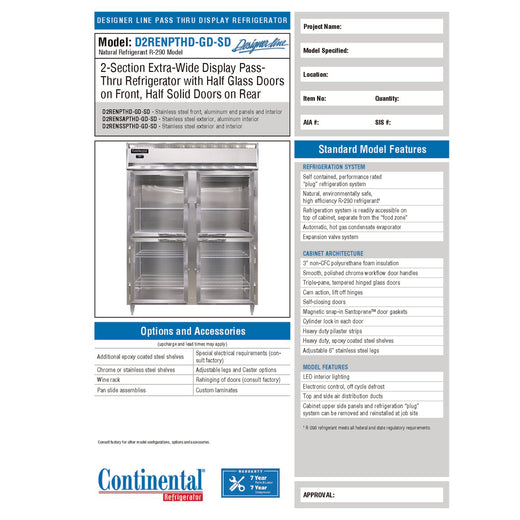 Spec Sheet