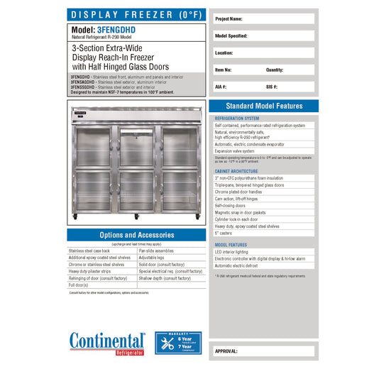 Spec Sheet