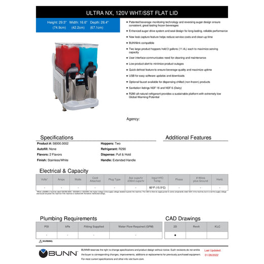 Spec Sheet