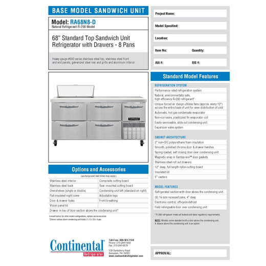 Spec Sheet