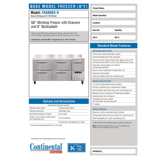 Spec Sheet