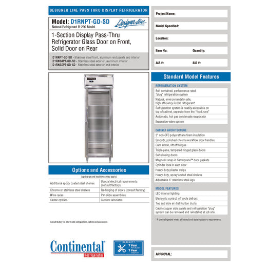 Spec Sheet